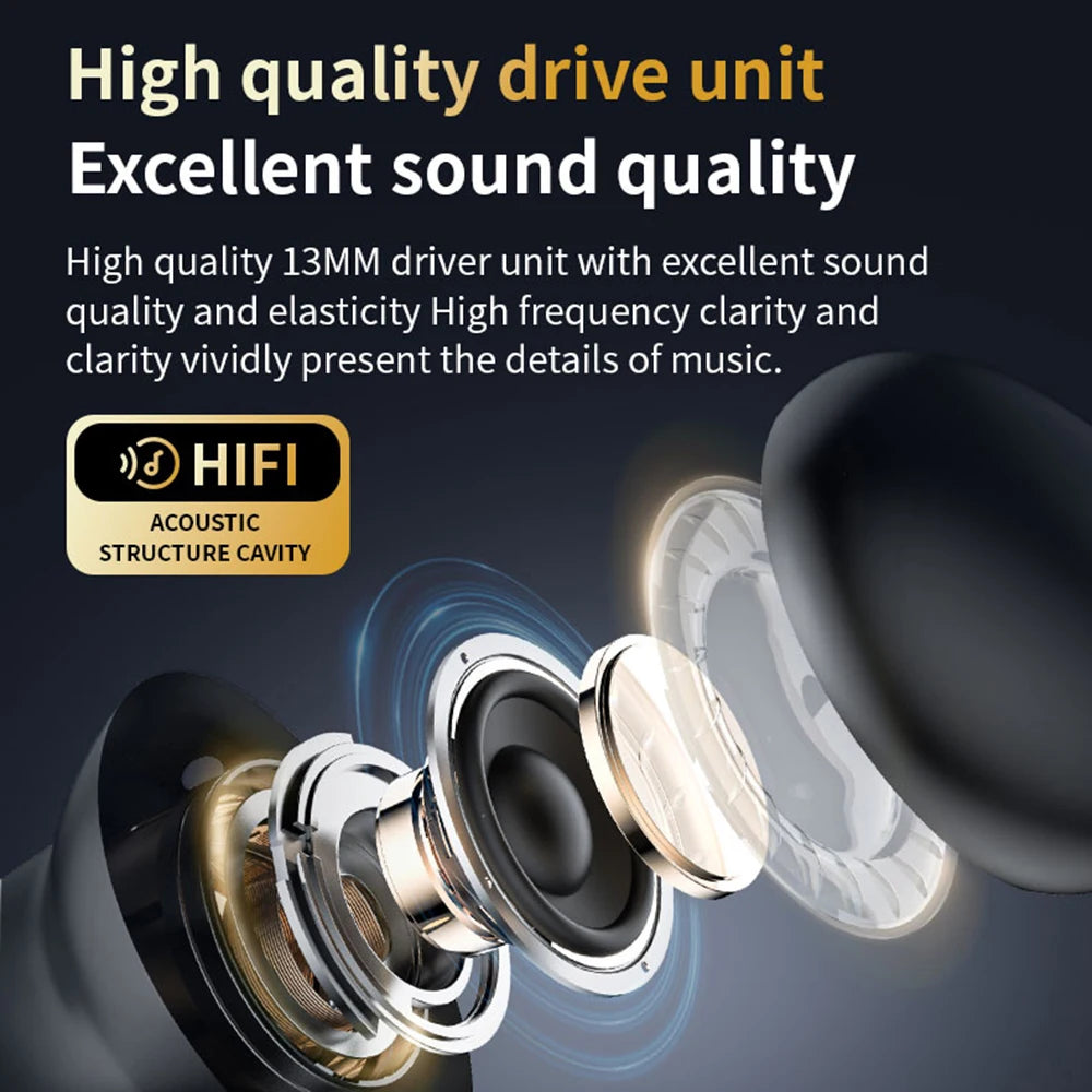 CUGUU LX10 Bluetooth Earbuds - Wireless Noise Cancelling Earbuds