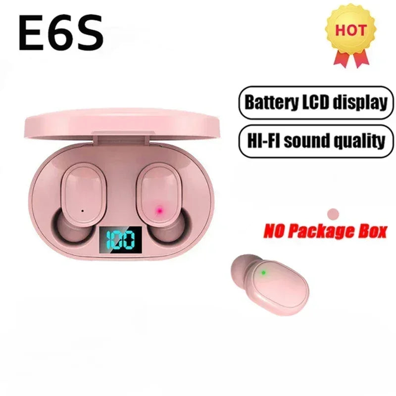 Top-Rated TWS Earbuds: DAMORE E6S Wireless Earphones for Summer