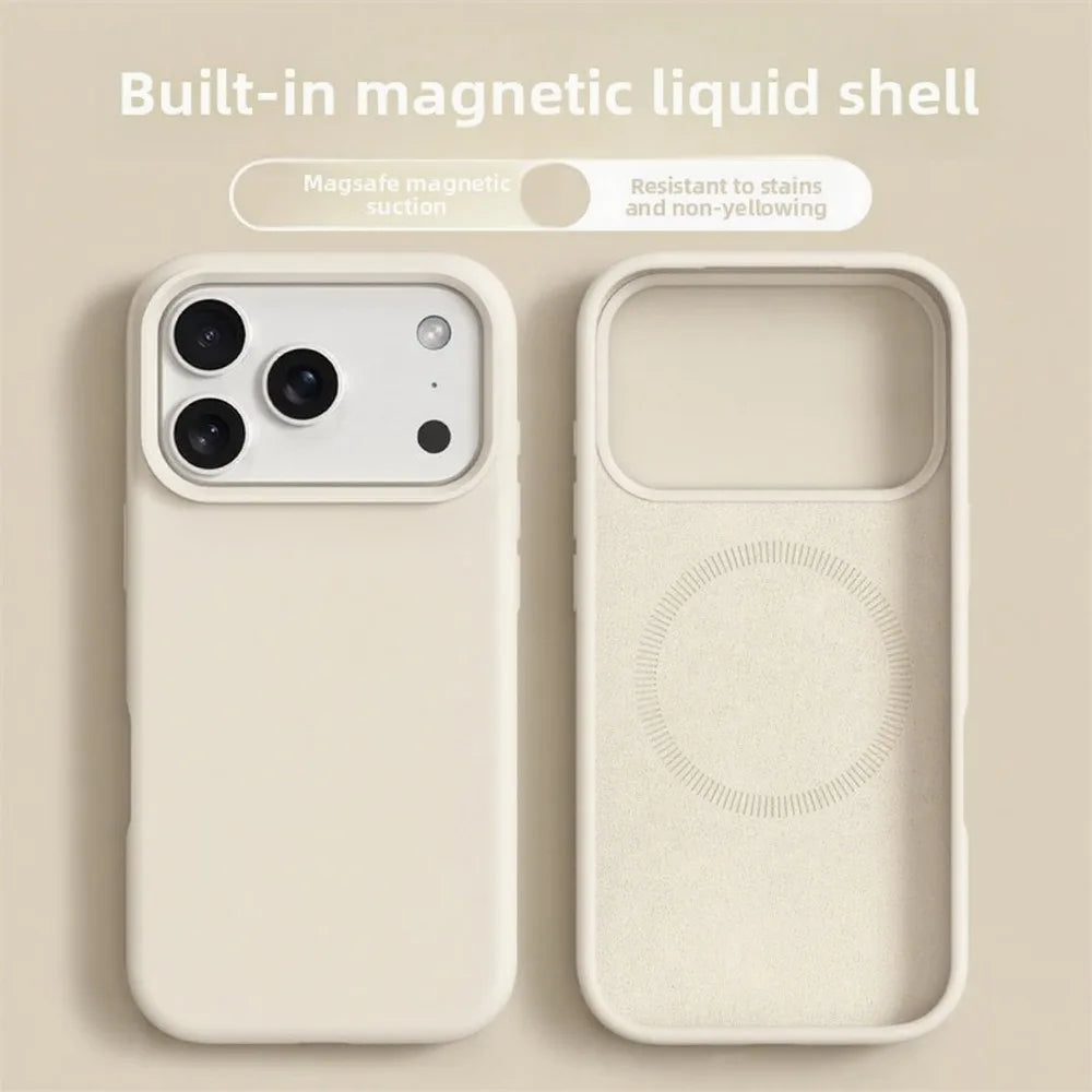 Magnetic Liquid Silicone Case iPhone 16/17 Pro Max & Air | JEFF's Favorite Picks