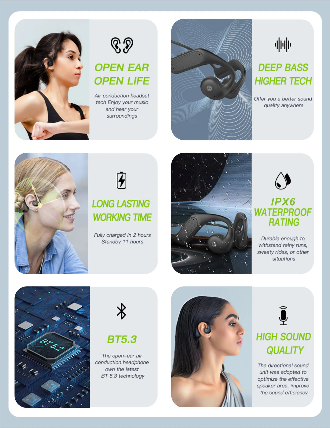 LINAMIX Waterproof ANC Wireless Earbuds | Best Noise Cancelling Headphones