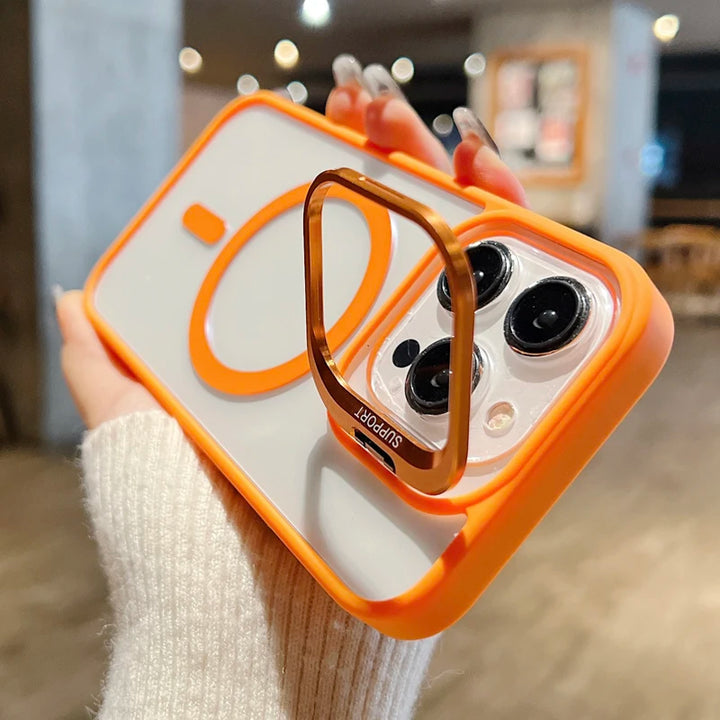 Buy Pro MagSafe iPhone 17 Lens Case 2026 – Clear Shockproof Cover – Best MagSafe Glass Lens Protector Case | Free Shipping