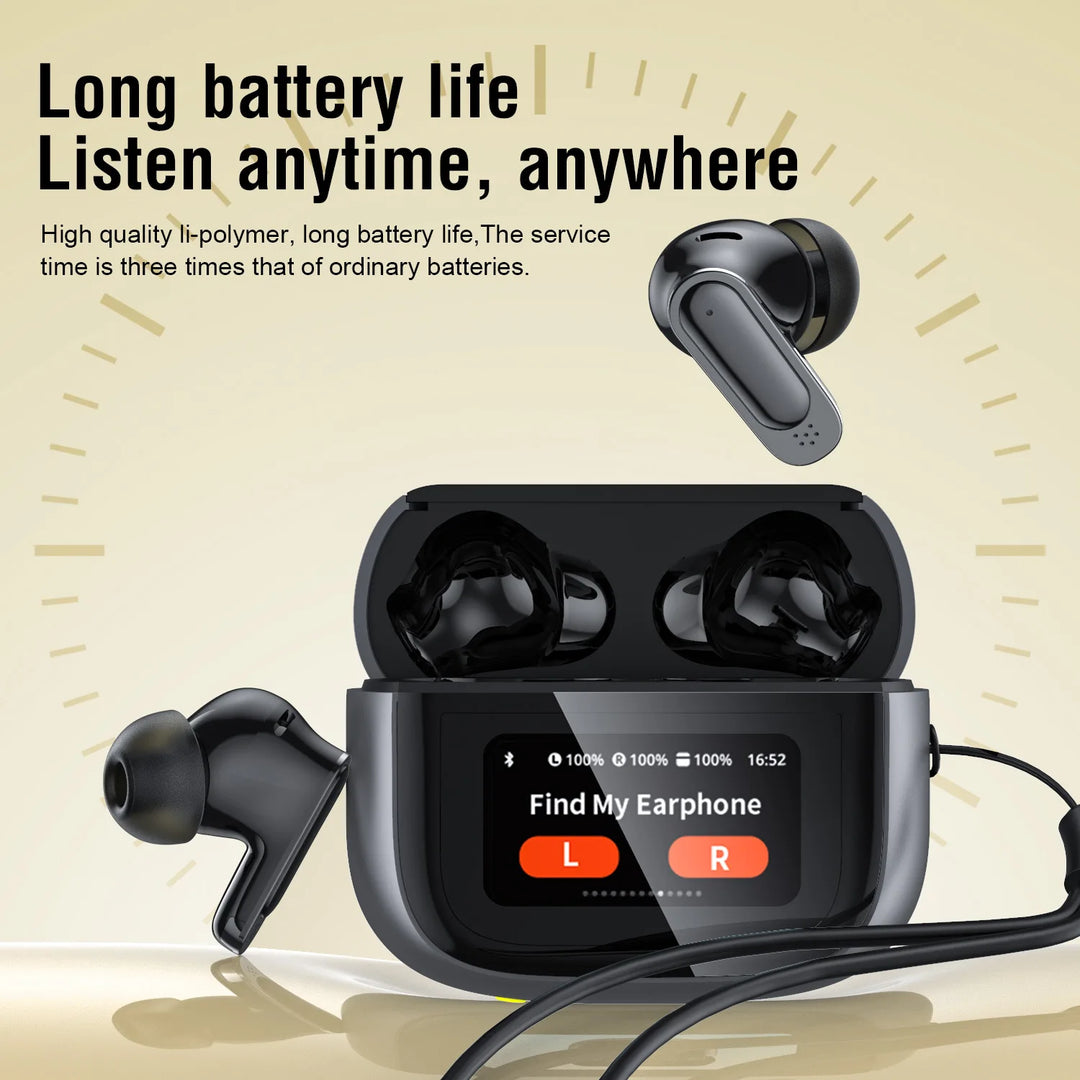 TWS Wireless Earbuds Touch Control ENC Bluetooth 5.3 Heavy Bass