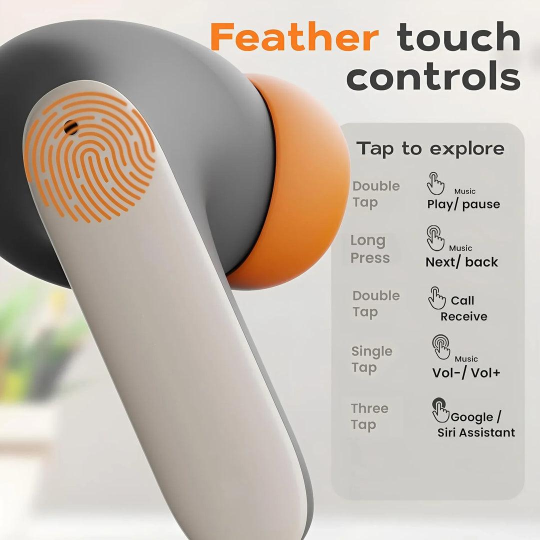 Premium Bluetooth Noise Cancelling Earbuds by Jogrytece - 40 Hours Battery, Waterproof - JEFF's Favorite Picks