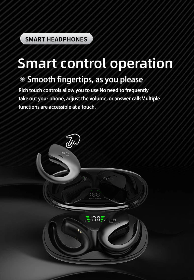 SHUKE Bluetooth 5.3 Wireless Earbuds Waterproof Earphones with Mic | Jeff's Favorite Picks