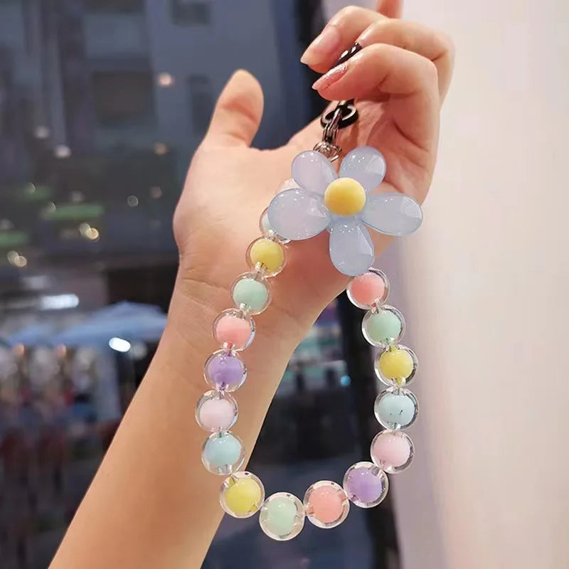 Jeffs Favorite Picks Macaron Bead Phone Wrist Lanyard