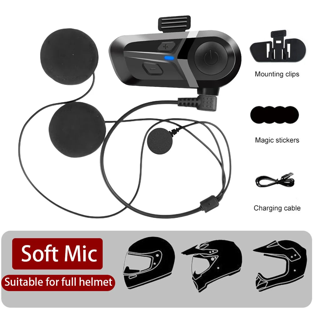Motorcycle Helmet Bluetooth Headset - Best Wireless Communication Accessories