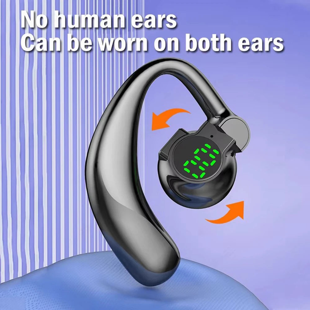 CUGUU Bluetooth 5.4 Rotatable Earbuds Noise Cancelling Headphones