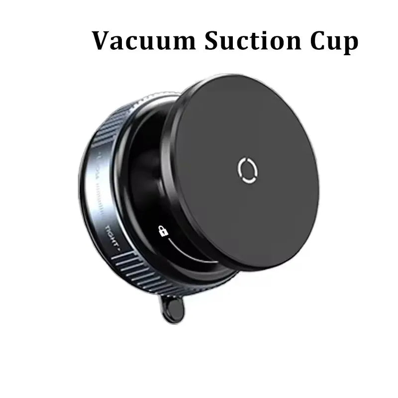 Magnetic Car Phone Holder, Foldable 360 Suction Mount