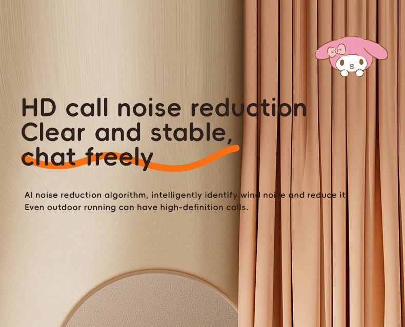 Hello Kitty Bluetooth 5.2 Wireless Earbuds, Waterproof, Affordable