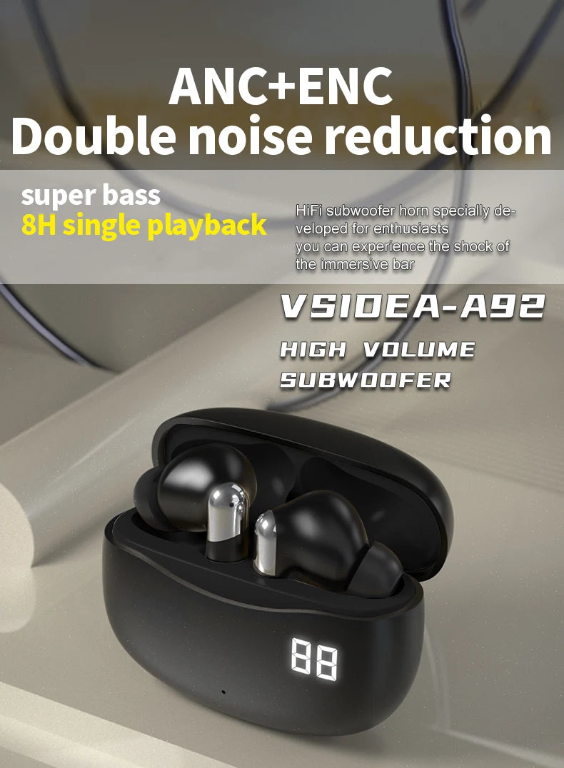 Top Rated Waterproof Earphones with HiFi Bass - Buy INMAS E3B Bluetooth Earphones