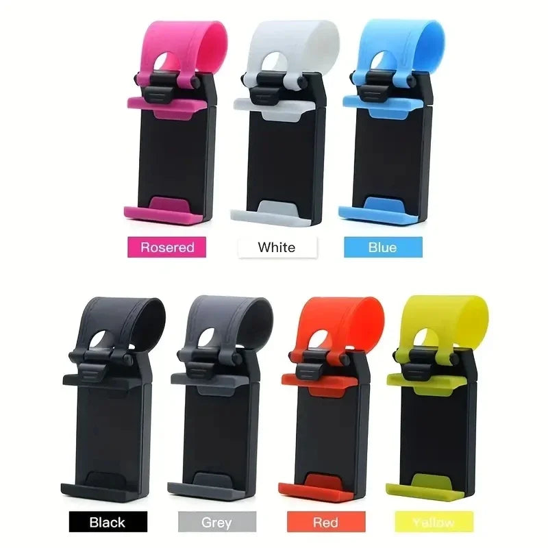 Steering wheel phone holder clip, image 2