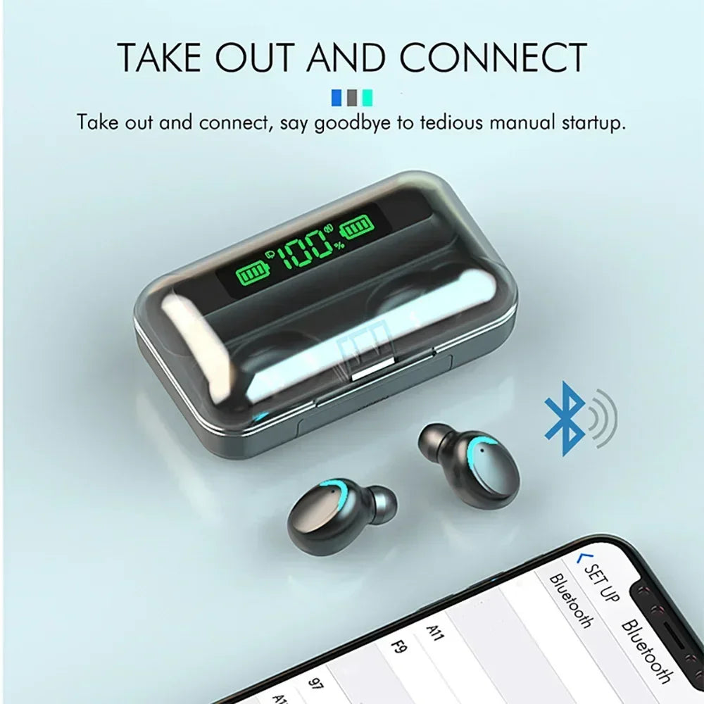 Maerknon F9-5 | TWS Earbuds with Bluetooth 5.3, ANC & Water Resistance