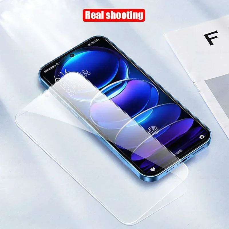 3-5 Pack Tempered Glass Xiaomi Redmi Note 13 12 Pro 13C 12C Screen Protector HD Anti-Scratch Film