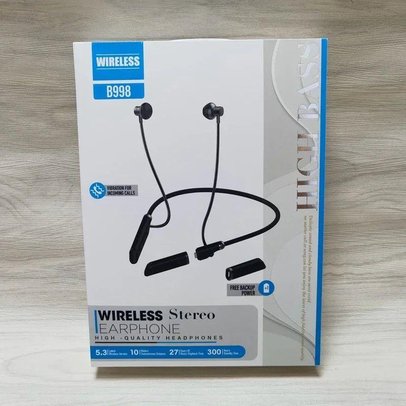 LIUTIANFEI Wireless Bluetooth Neckband Headphones for Sale - Long Battery Life
