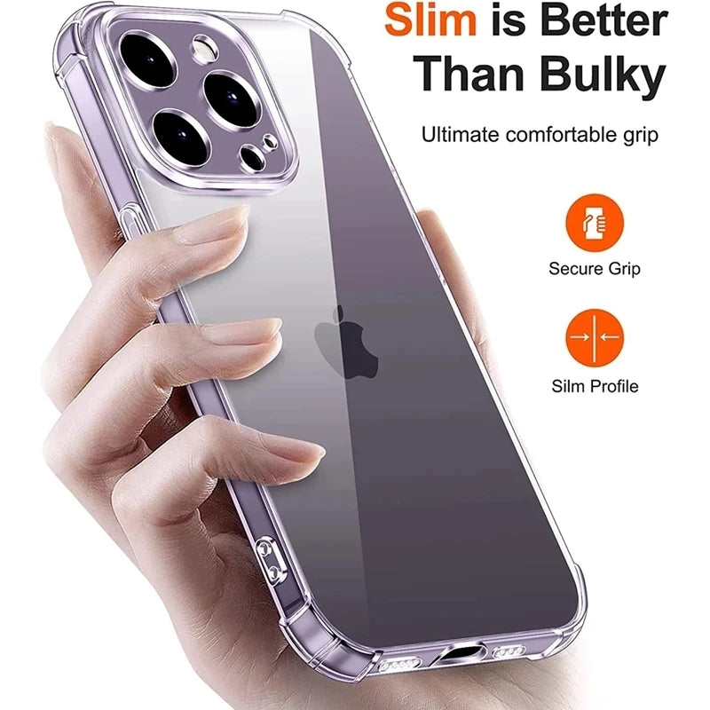 Best Clear Silicone iPhone Case for 6 to 16 Pro Max