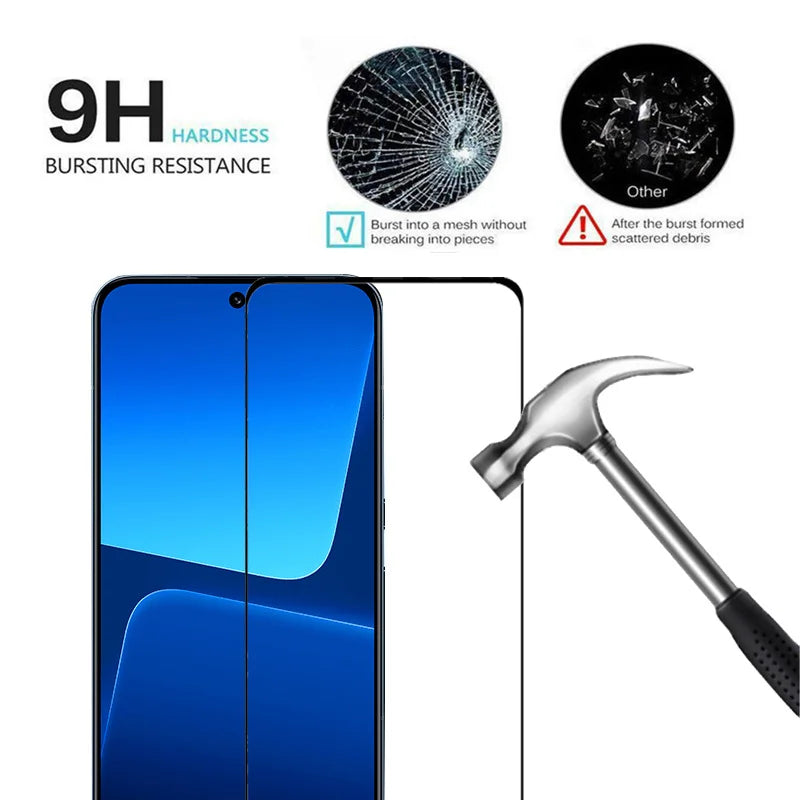 1-3 Pack Tempered Glass Screen Protector Xiaomi 14T 13T 13 12T 11T Pro 9H HD Anti-Scratch Camera Film