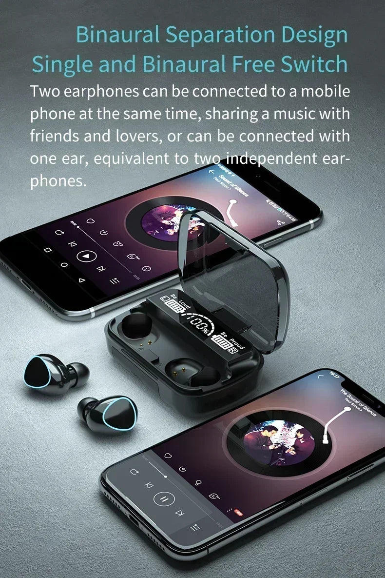 DAMORE ANC Bluetooth Earphones – TWS Balanced Sound – audio-accessory
