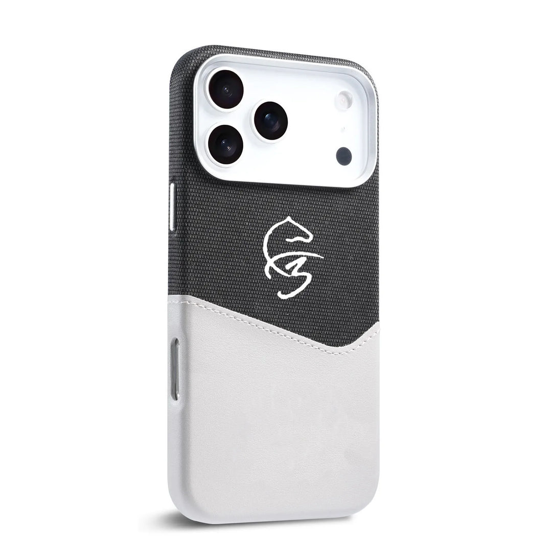 Custom MagSafe Leather iPhone Case with Name