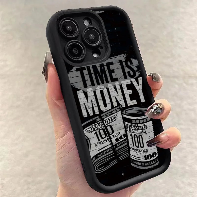 Time is Money iPhone Case for Entrepreneurs | Protect Your Phone