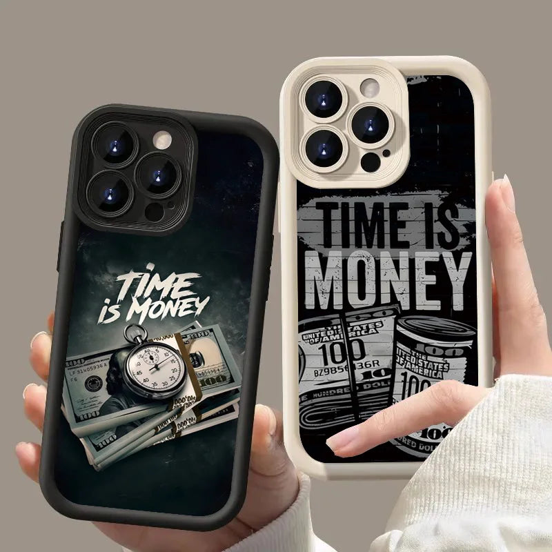 Time is Money iPhone Case for Entrepreneurs | Protect Your Phone