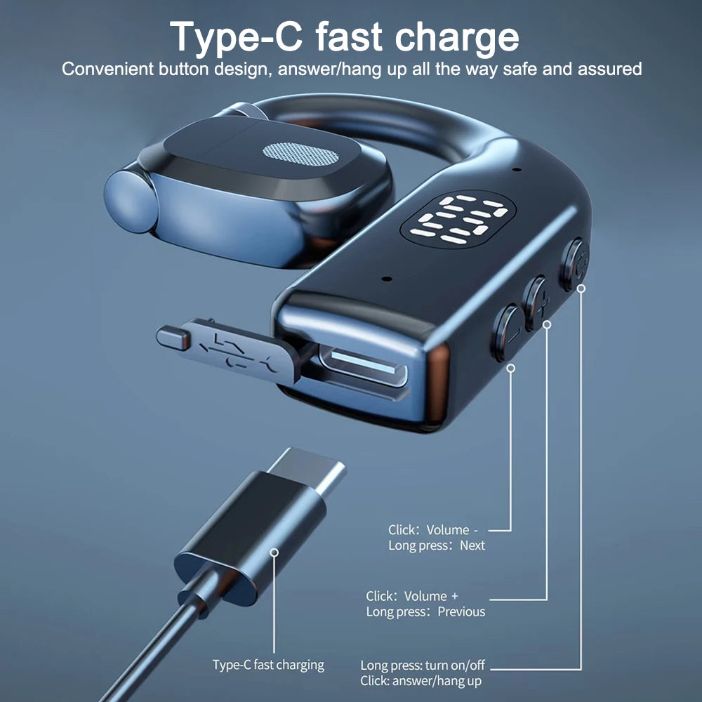 AideeMaster Air Conduction Headset - Lightweight Wireless Headphones for Safe Listening — magsafe accessories