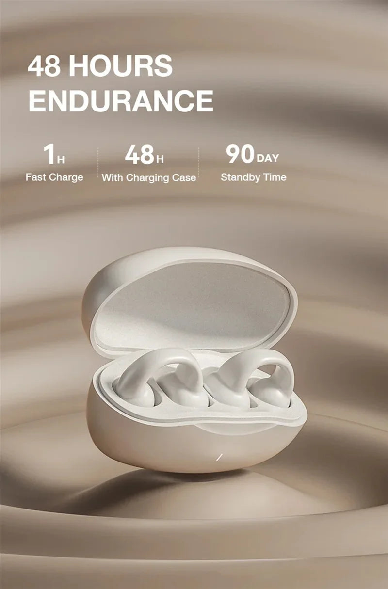 VIKEFON Open-Ear Bluetooth 5.3 Air Conduction Sport Headphones