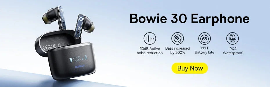 Best Baseus Bluetooth Earbuds with 30H Battery Life for Sale