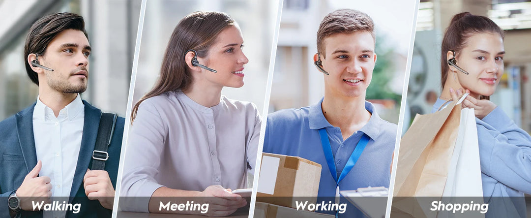 New Bee M53 Bluetooth 5.1 Wireless Headset with Dual Mic