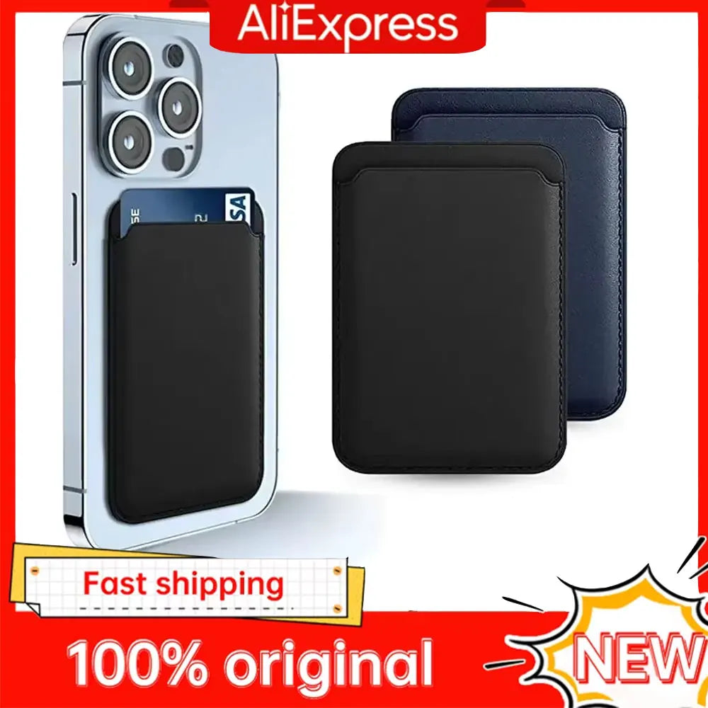 Magnetic FineWoven Card Wallet Case for MagSafe | iPhone 17 16 15 14 13 12 Pro Max Plus