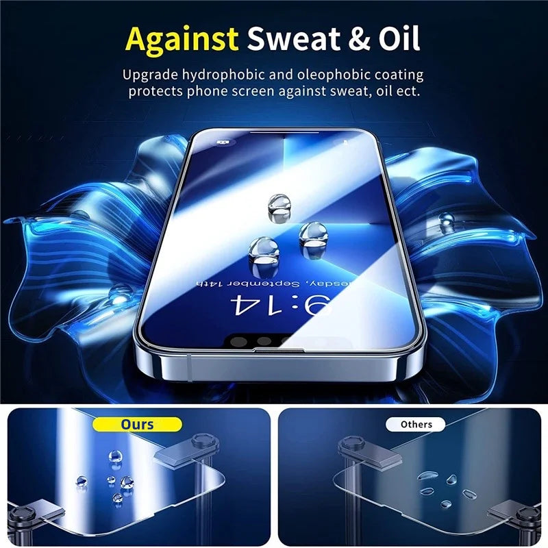 iPhone Screen Protector X to 17 Pro Max - Anti Scratch & Shatter - 1-5 Pack
