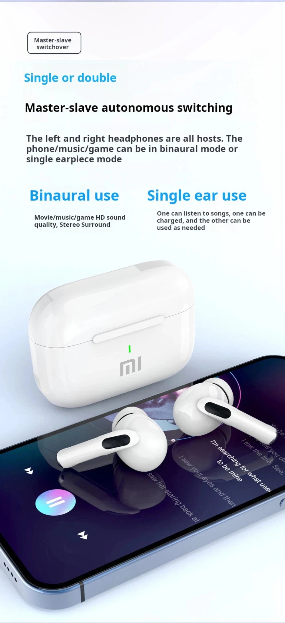 Xiaomi A7 Wireless Earbuds ANC — Xiaomi A7 Wireless ANC Earbuds