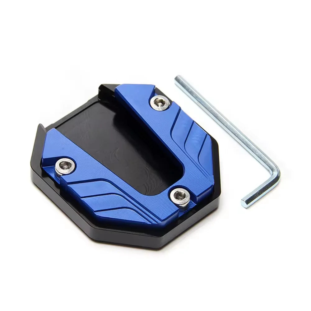 Motorcycle Kickstand Extender – Aluminum Alloy Side Stand Foot Pad for All Bikes