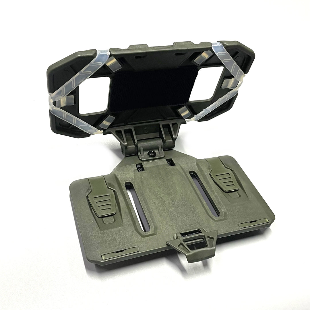 Tactical MOLLE Chest Phone Mount – Folding Navigation Board Holder
