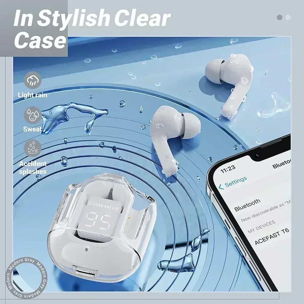 DAMORE ANC Bluetooth Earphones: Hi-Fi Wireless Earbuds