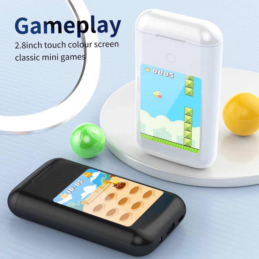 SIMSONLAB Bluetooth 5.3 TWS Wireless Earbuds with Power Bank