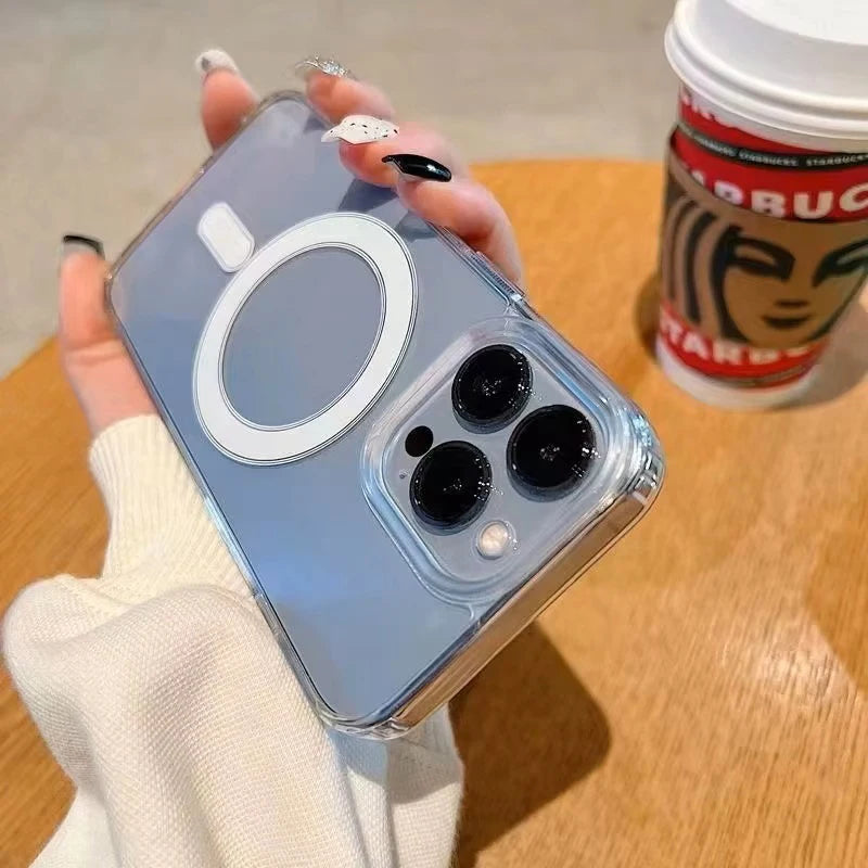 Magsafe iPhone 16 Clear Magnetic Case — Magsafe iPhone 16 Case