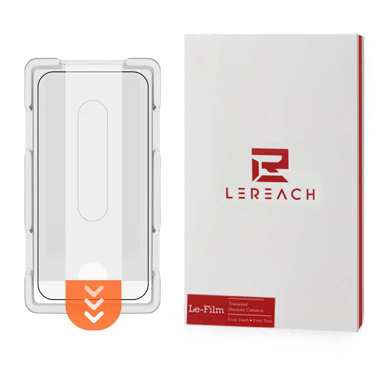 Lereach Tempered Glass Screen Protector OnePlus 15 15R Ace 6 6T HD Clear Dust-Free Auto-Align PureTab