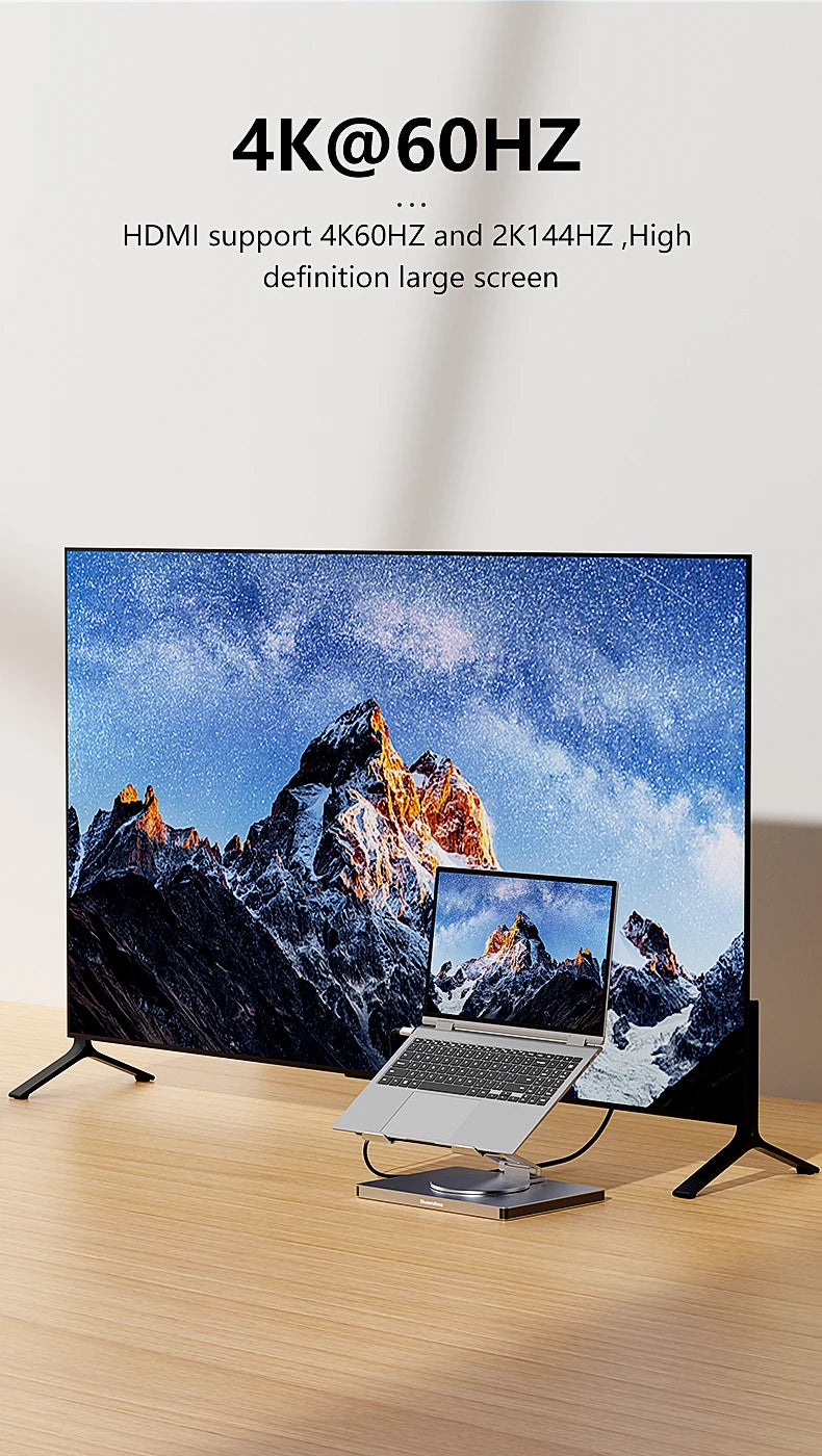 Best 10-in-1 Laptop Stand Hub, Laptop Professional Essentials — usb-c laptop stand hub
