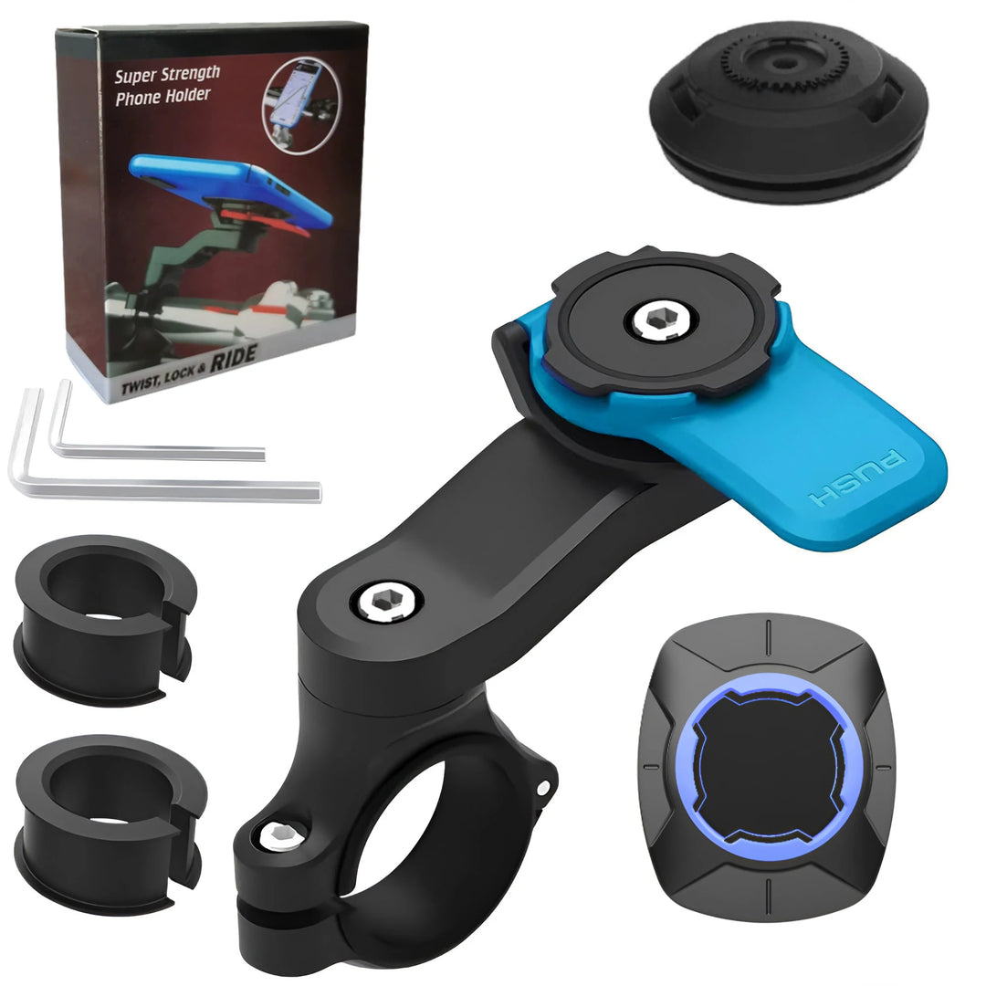 Shock-Absorbing Car Phone Holder – Universal Dashboard Pad Mount 4.7"–7.2"