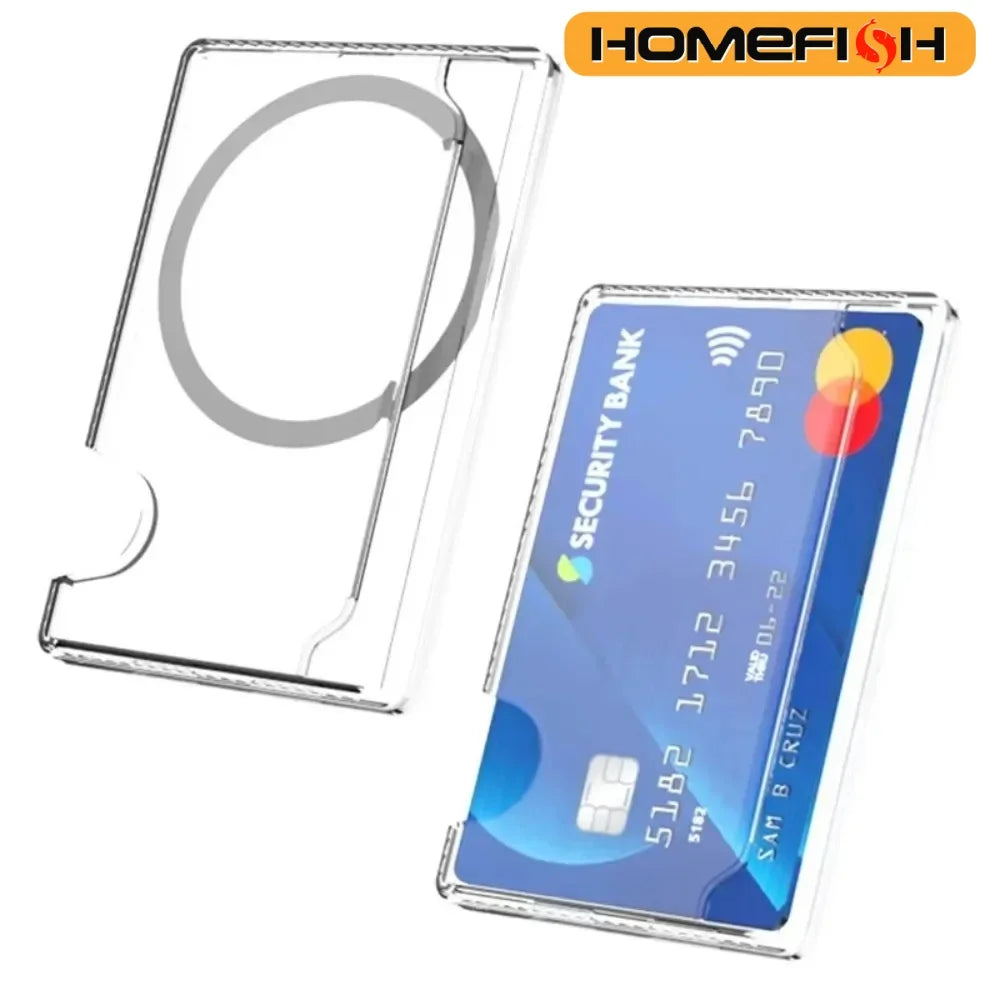 MagSafe Clear Magnetic Phone Card Holder — magsafe accessories