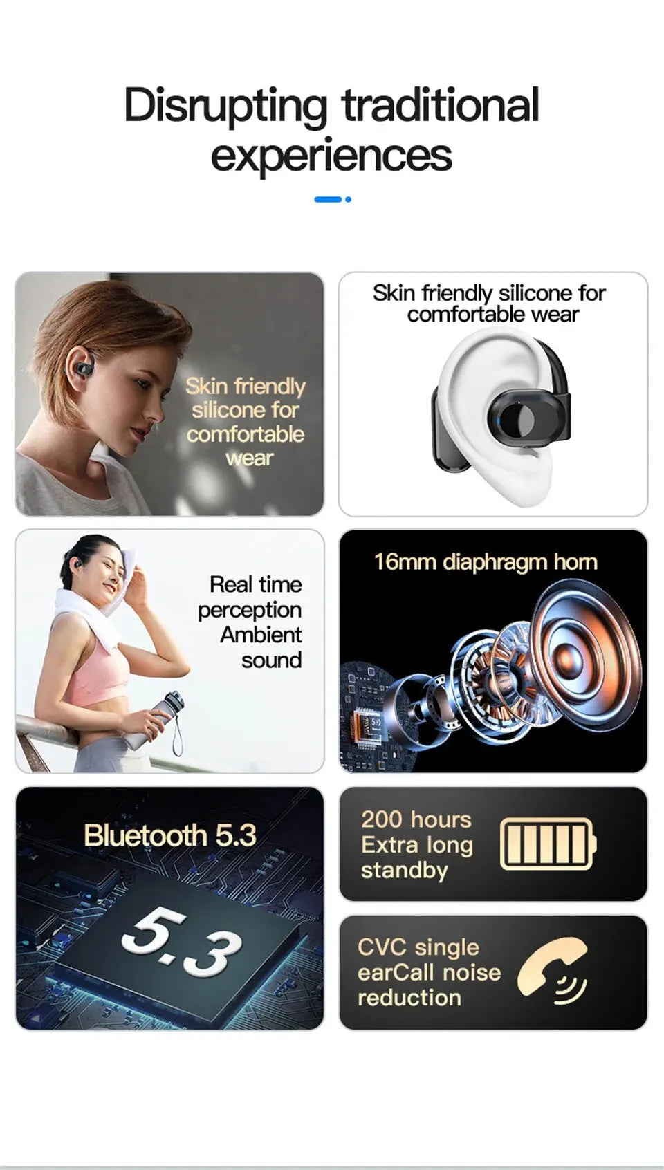 Wireless Driving Headphones for Safe and Comfortable Commuting