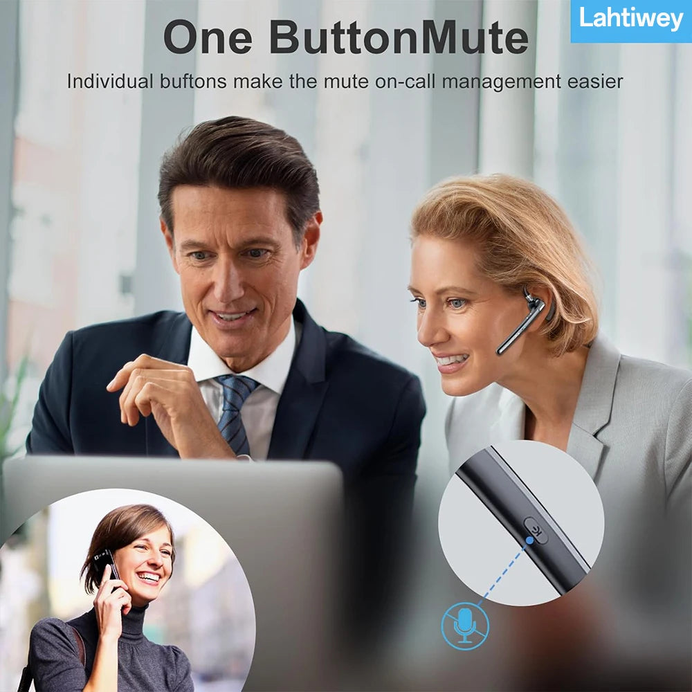 Lahtiwey Bluetooth 5.3 Single-Ear Headset Review