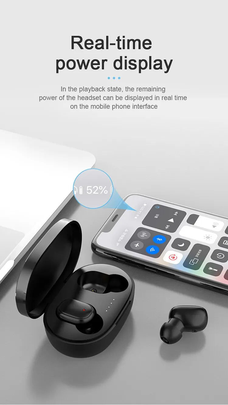 Mosizave A6S TWS Bluetooth 5.0 Earphones - Everyday Wireless Earbuds