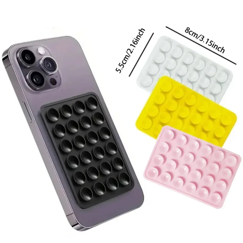 Silicone Suction Cup Phone Holder: Hands-Free Wall Mount for Your Convenience
