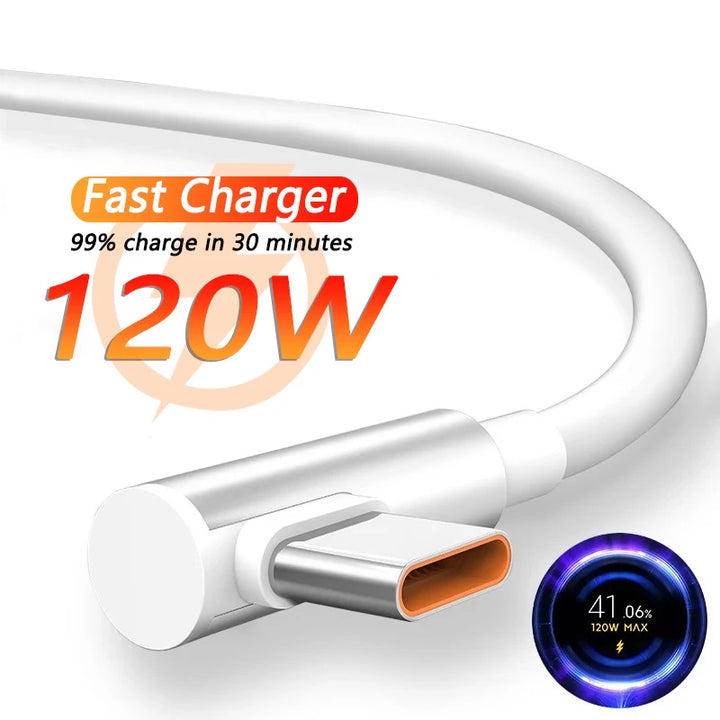 Best 120W Phone Cable for Xiaomi, Samsung & Android — 120w ultra fast charging cable