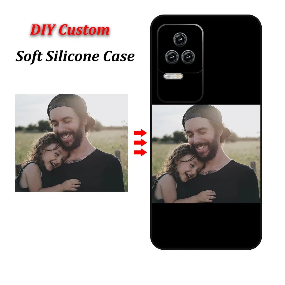 Custom Photo Phone Case for iPhone 17/16/15/14/13/12/11 – Personalized DIY