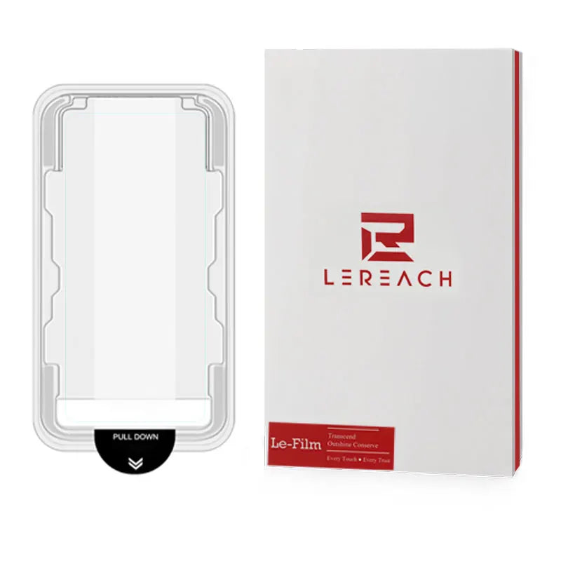 Lereach Tempered Glass Screen Protector OnePlus 15 15R Ace 6 6T HD Clear Dust-Free Auto-Align PureTab