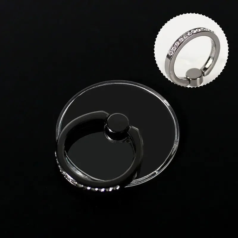 Butterfly Phone Grip & Stand - Transparent Luxury Accessory