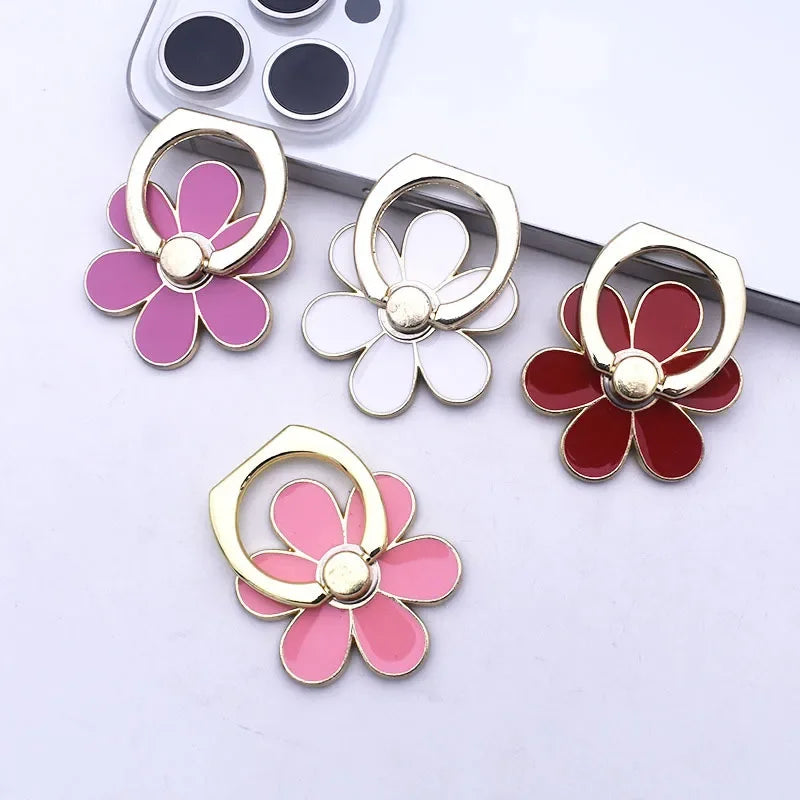 Universal Finger Ring Phone Holder with 360° Rotation - Bow Ring Design