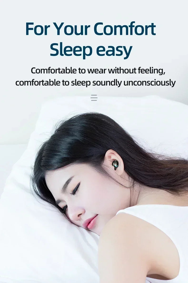 Wireless Bluetooth In-Ear Earbuds with Charging Case - Best ANC Earbuds